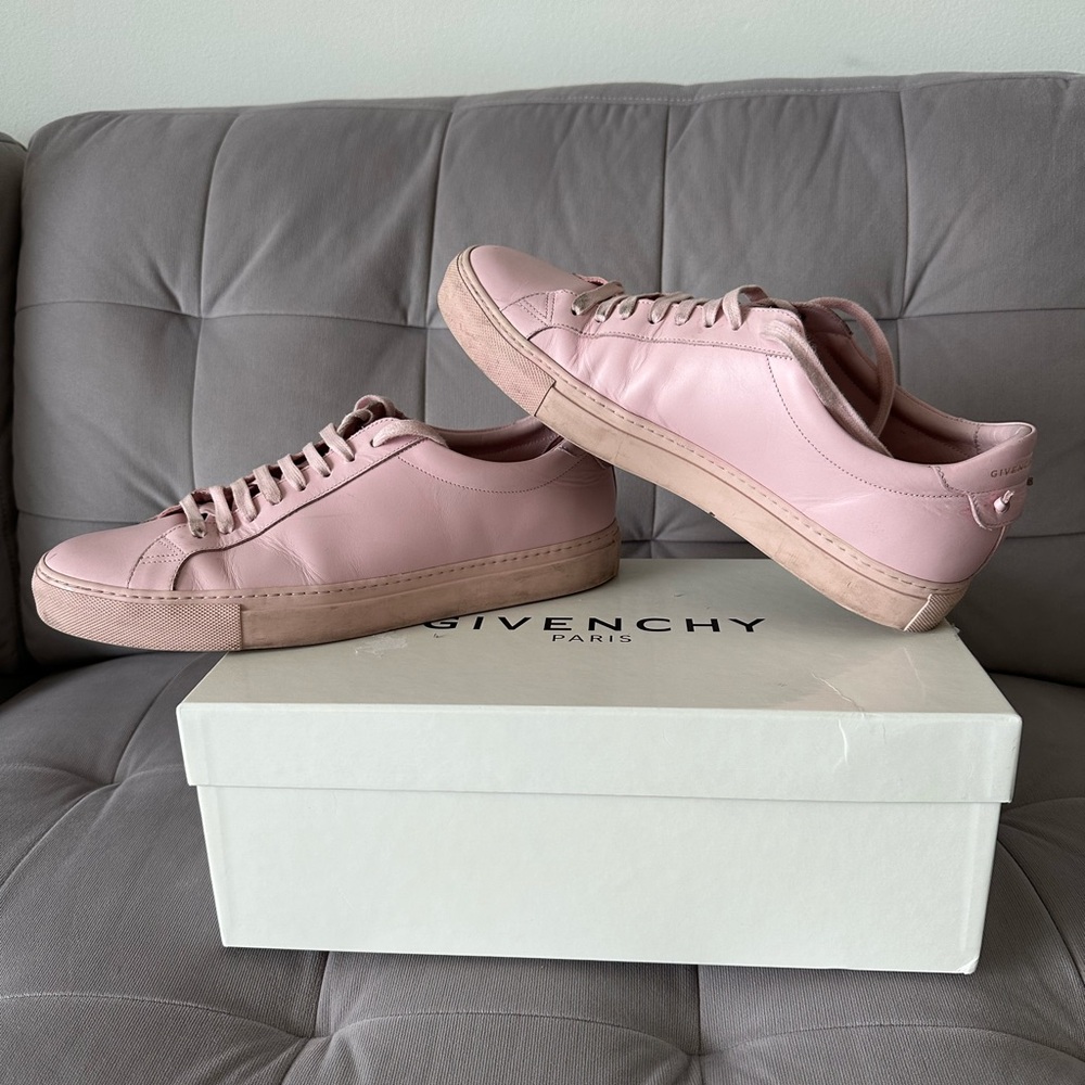 Givenchy pink sneakers worn a handful of times but still in good condition